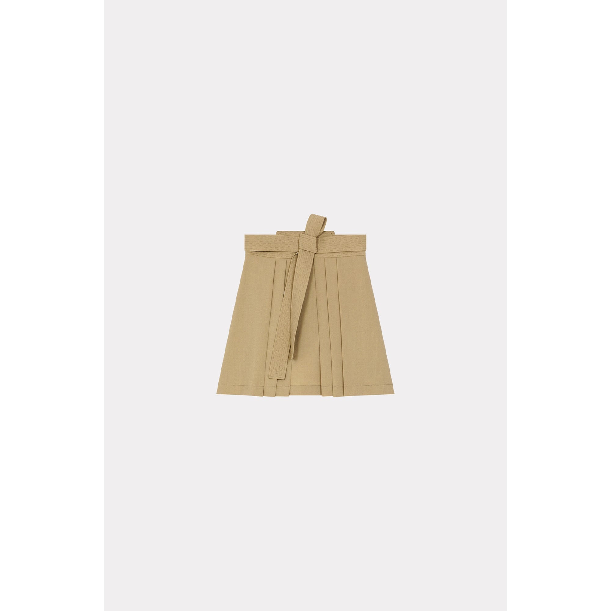 Women Mini Skirt - Dark Beige