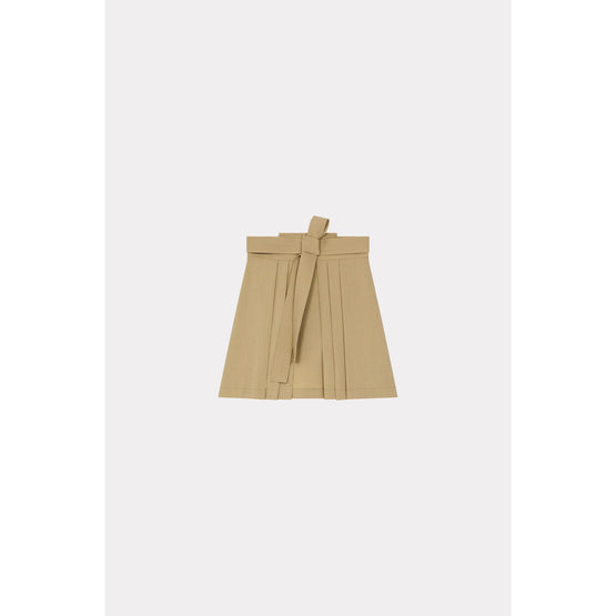 Women Mini Skirt - Dark Beige