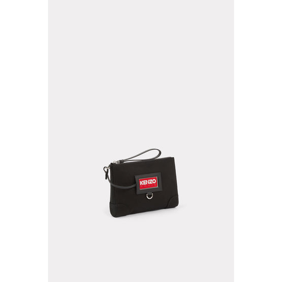 Women Gusset Clutch - Black