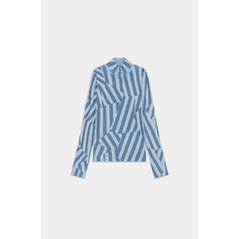 Women Kenzo Dazzle Stripe Jumper - Cyan