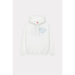 Women Kenzo Travel Regular Hoodie - Off White