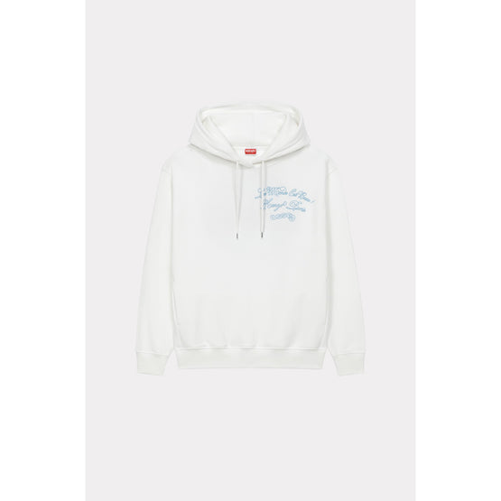Women Kenzo Travel Regular Hoodie - Off White