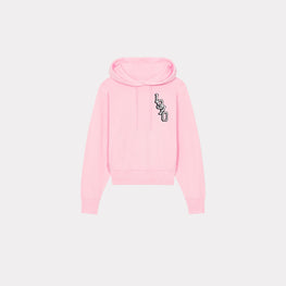 Women Tiger Varsity Classic Hoodie - Faded Pink