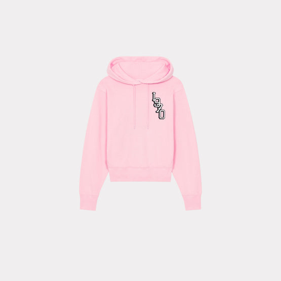 Women Tiger Varsity Classic Hoodie - Faded Pink