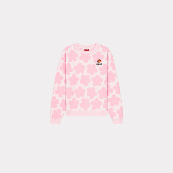 Women Hana Dots Regular Sweatshirt - Faded Pink
