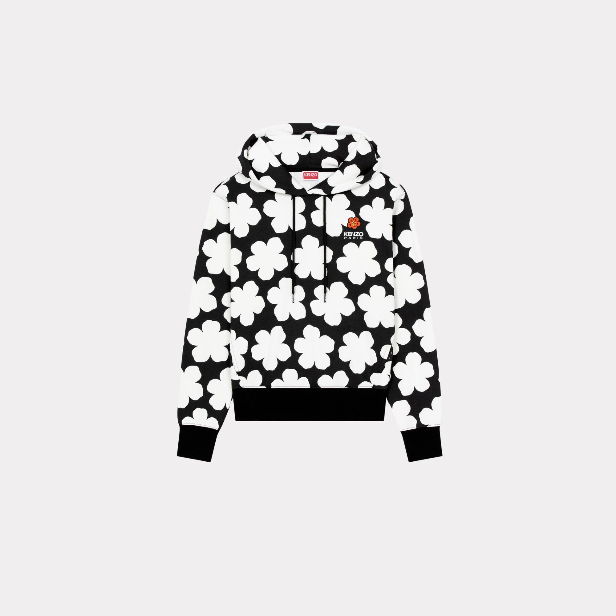 Women Hana Dots Classic Hoodie - Black