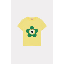 Women Kenzo Target Classic T-Shirt - Lemon