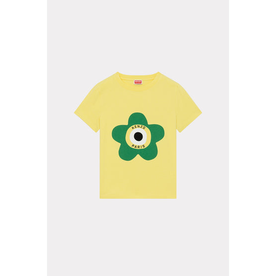 Women Kenzo Target Classic T-Shirt - Lemon