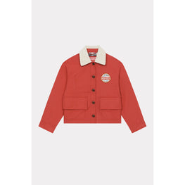 Women Kenzo Travel Jacket - Cherry