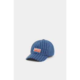 Men Cap - Medium Stone Blue Denim
