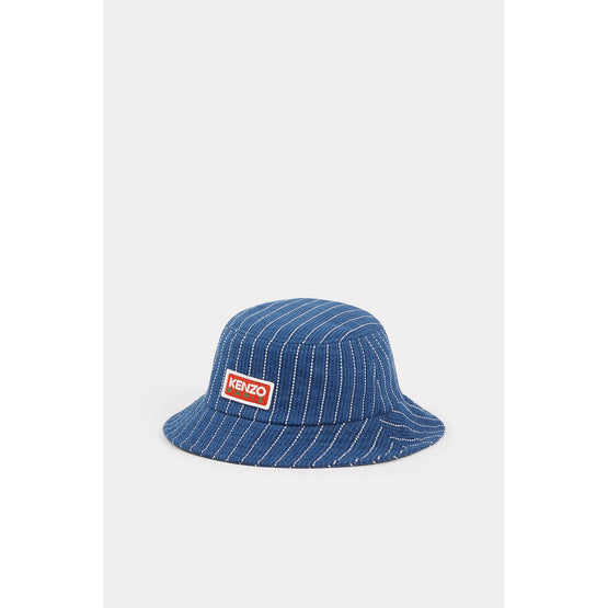 Men Bucket Hat - Medium Stone Blue Denim