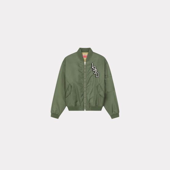 Men Tiger Varsity Flight Bomber - Dark Khaki