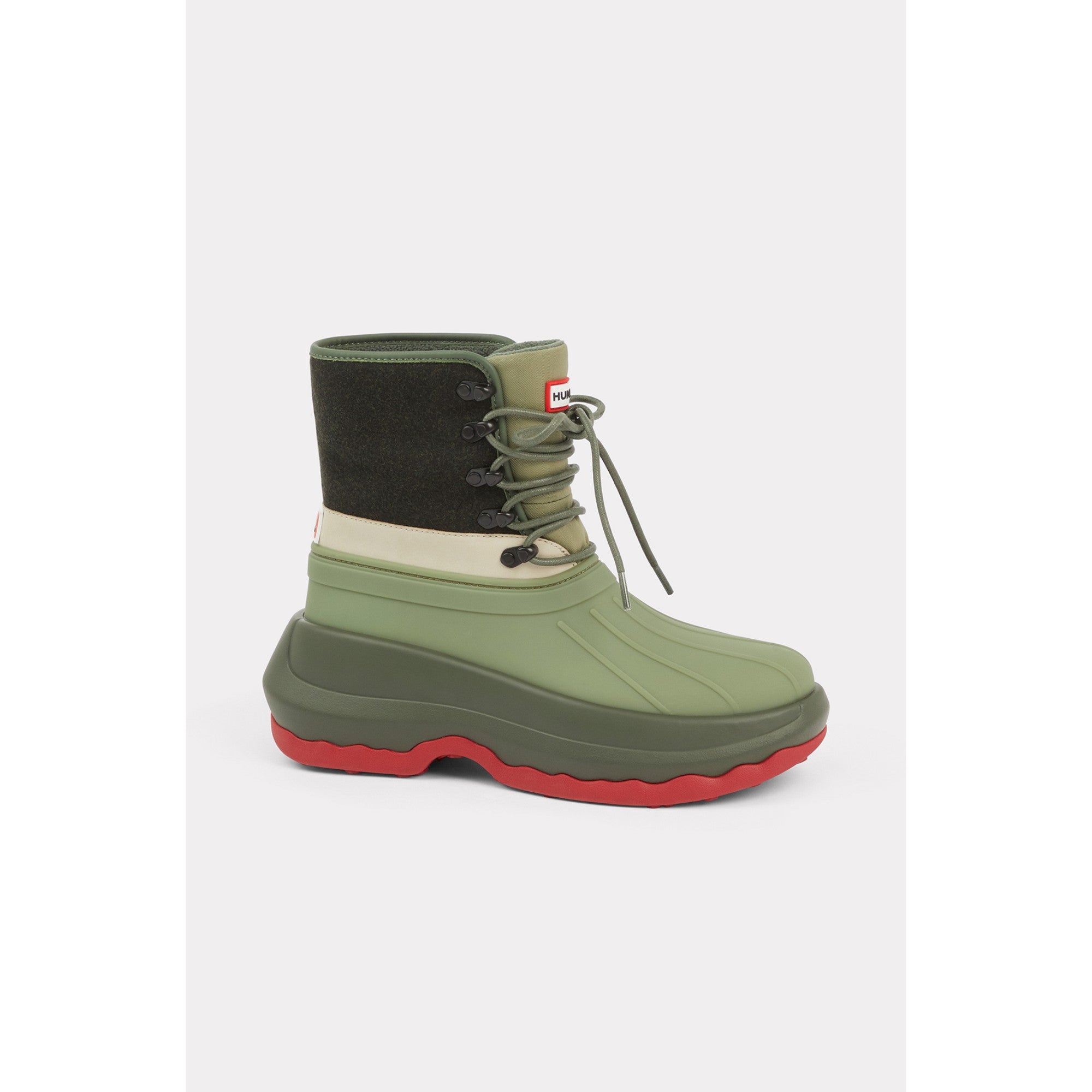 Men Kenzo X Hunter Ankle Boots - Dark Khaki