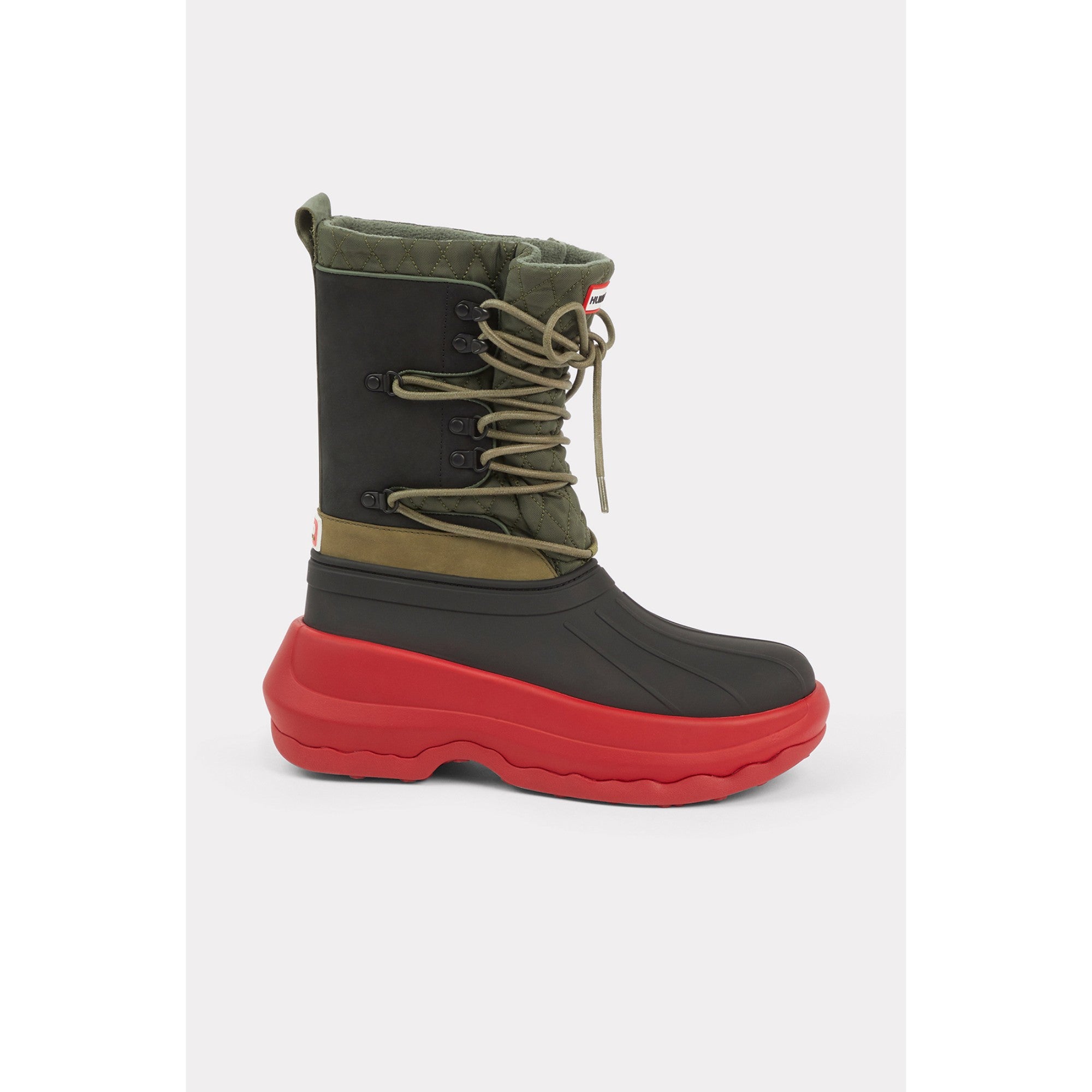 Men Kenzo X Hunter Lace-Up Boots - Medium Red