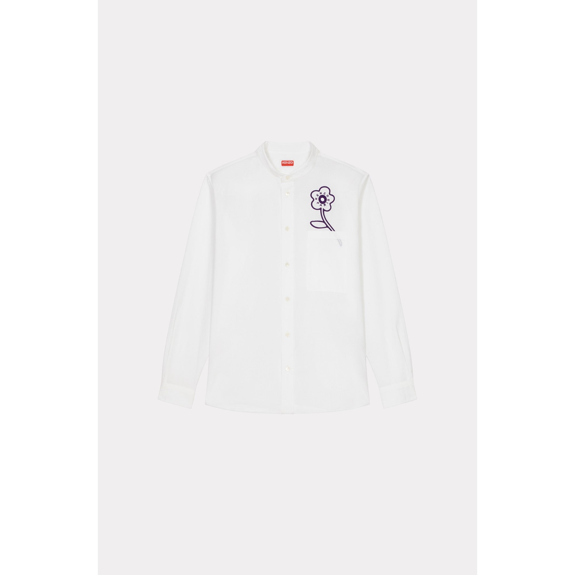 Men Rue Vivienne 1970 Dressed Shir - White