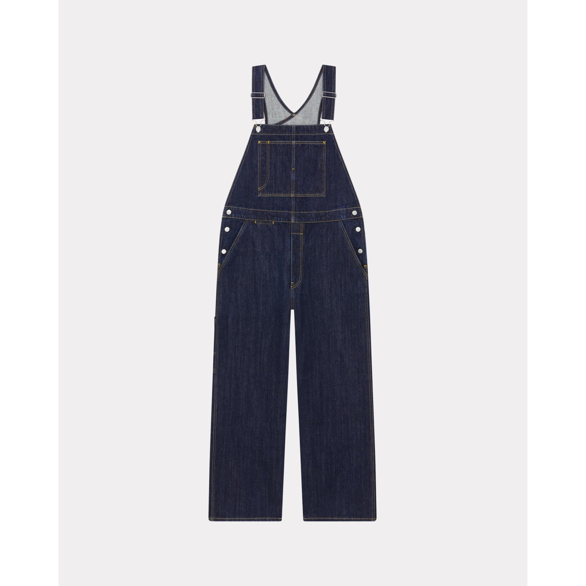 Men Denim Overall - Rinse Blue Denim