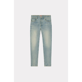 Men Medium Stone Bara Slim Jeans - Medium Stone Blue Denim