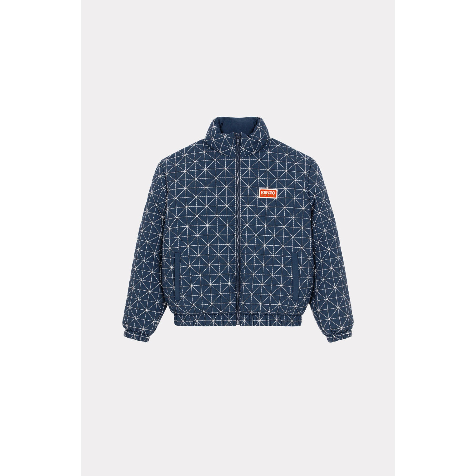 Men Kenzo Sashiko Stitch Down Jk - Midnight Blue