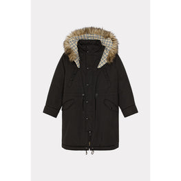 Men Winter Parka - Black