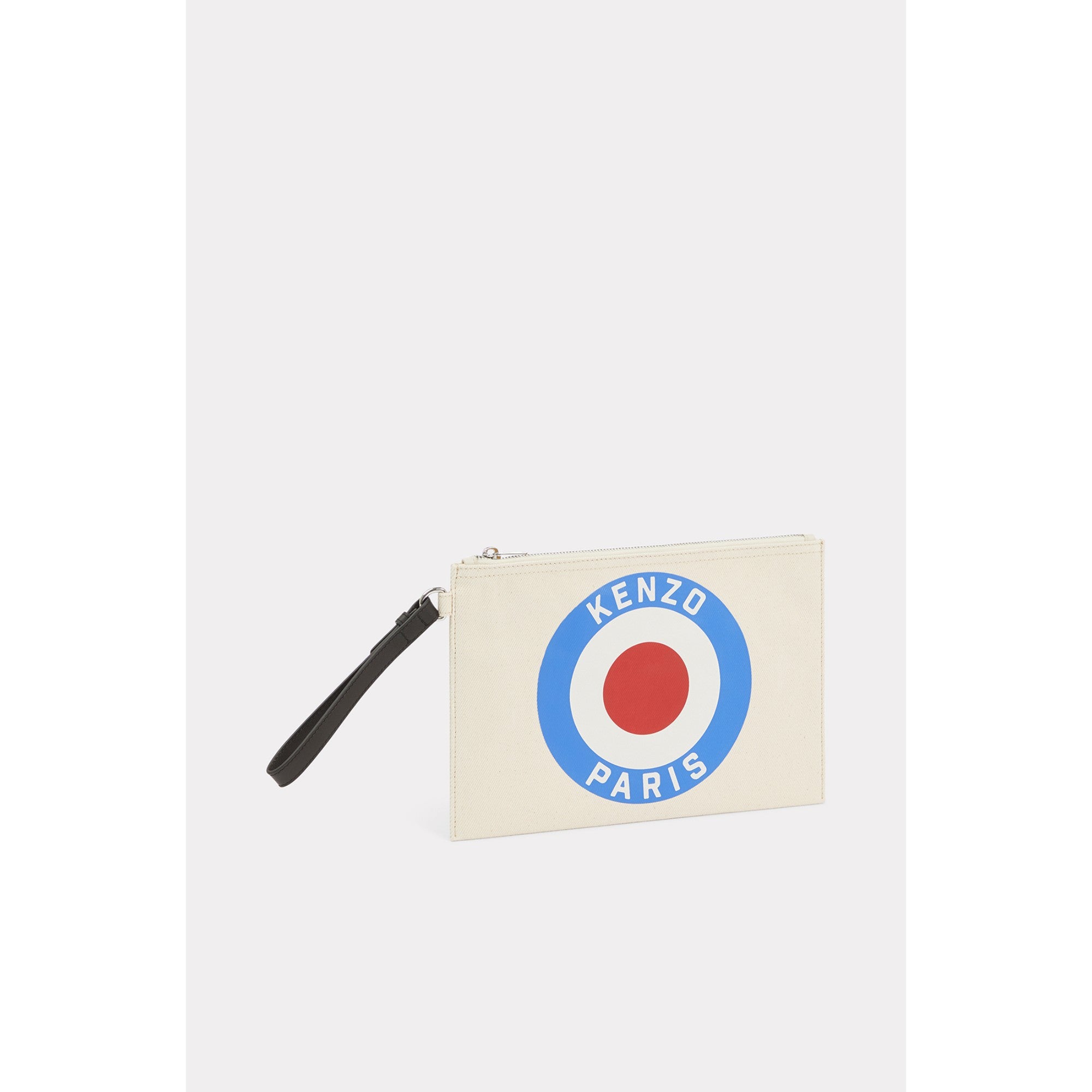 Men Large Clutch - Ecru