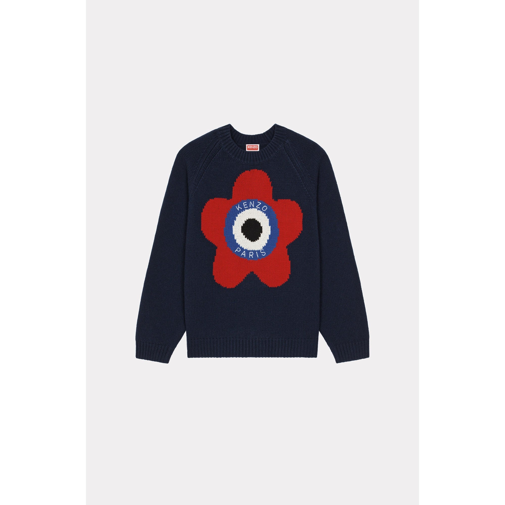 Men Kenzo Target Jumper - Midnight Blue