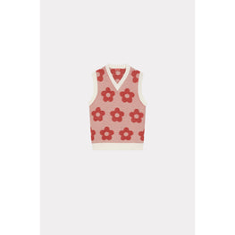 Men Kenzo Flower Spot Vest - Off White