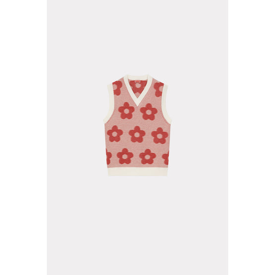 Men Kenzo Flower Spot Vest - Off White