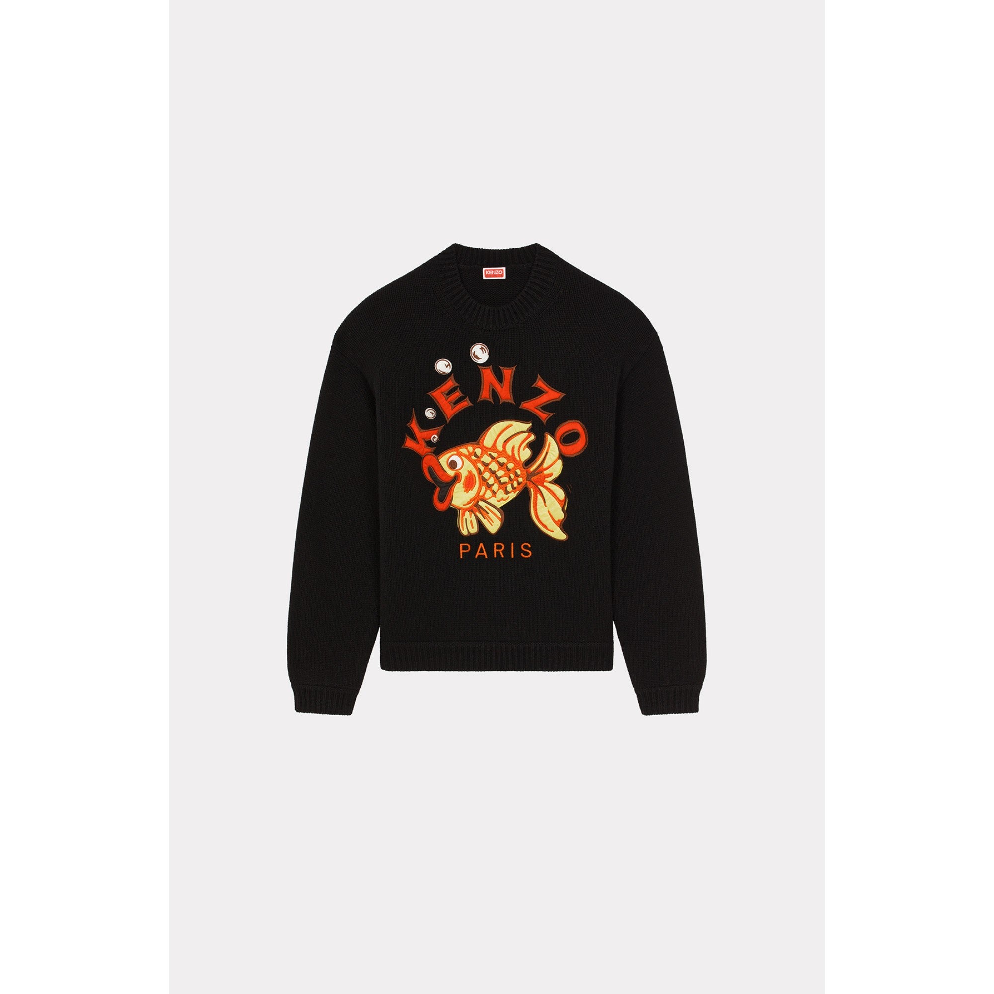 Men Kenzo Kingyo Jumper - Black