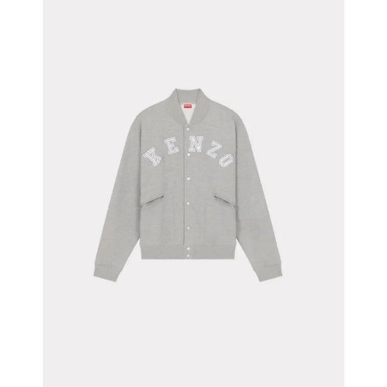 Men Kenzo Academy Bomber - Pearl Grey