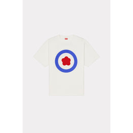 Men Kenzo Target Oversize T-Shirt - Off White