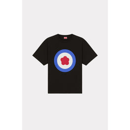 Men Kenzo Target Oversize T-Shirt - Black