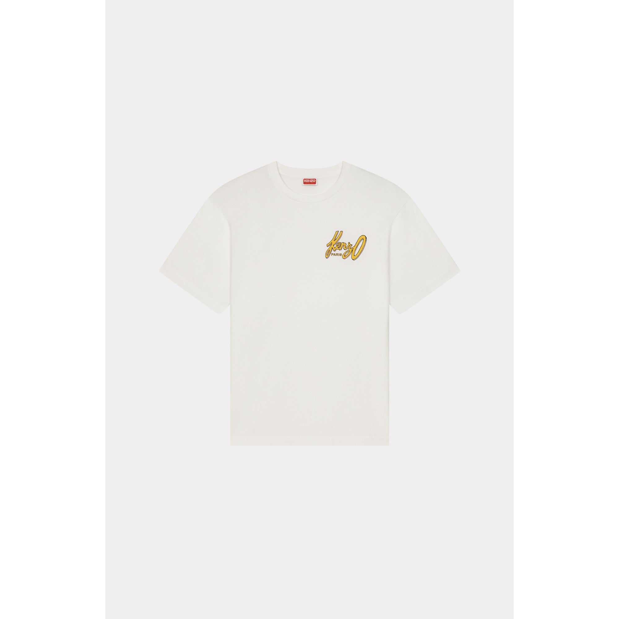 Men Kenzo Archive Ov Logo T-Shirt - Off White