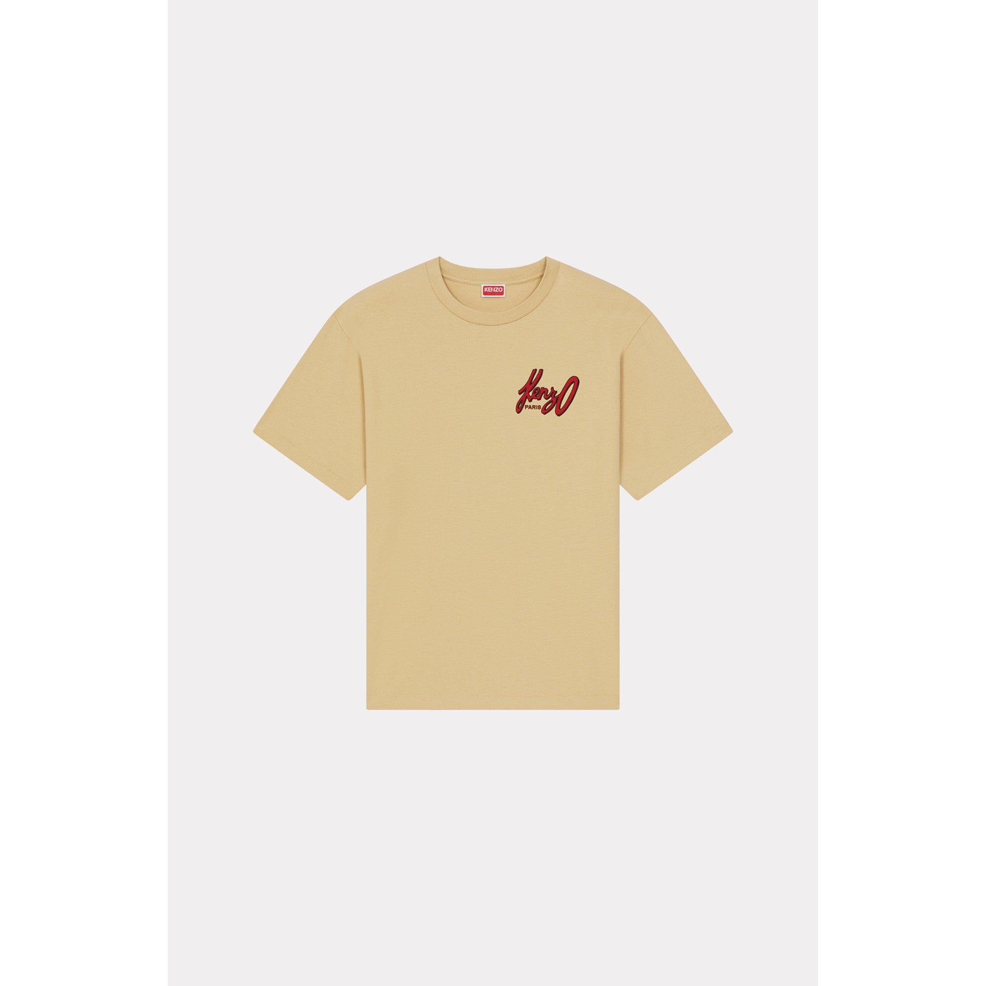 Men Kenzo Archive Ov Logo T-Shirt - Camel