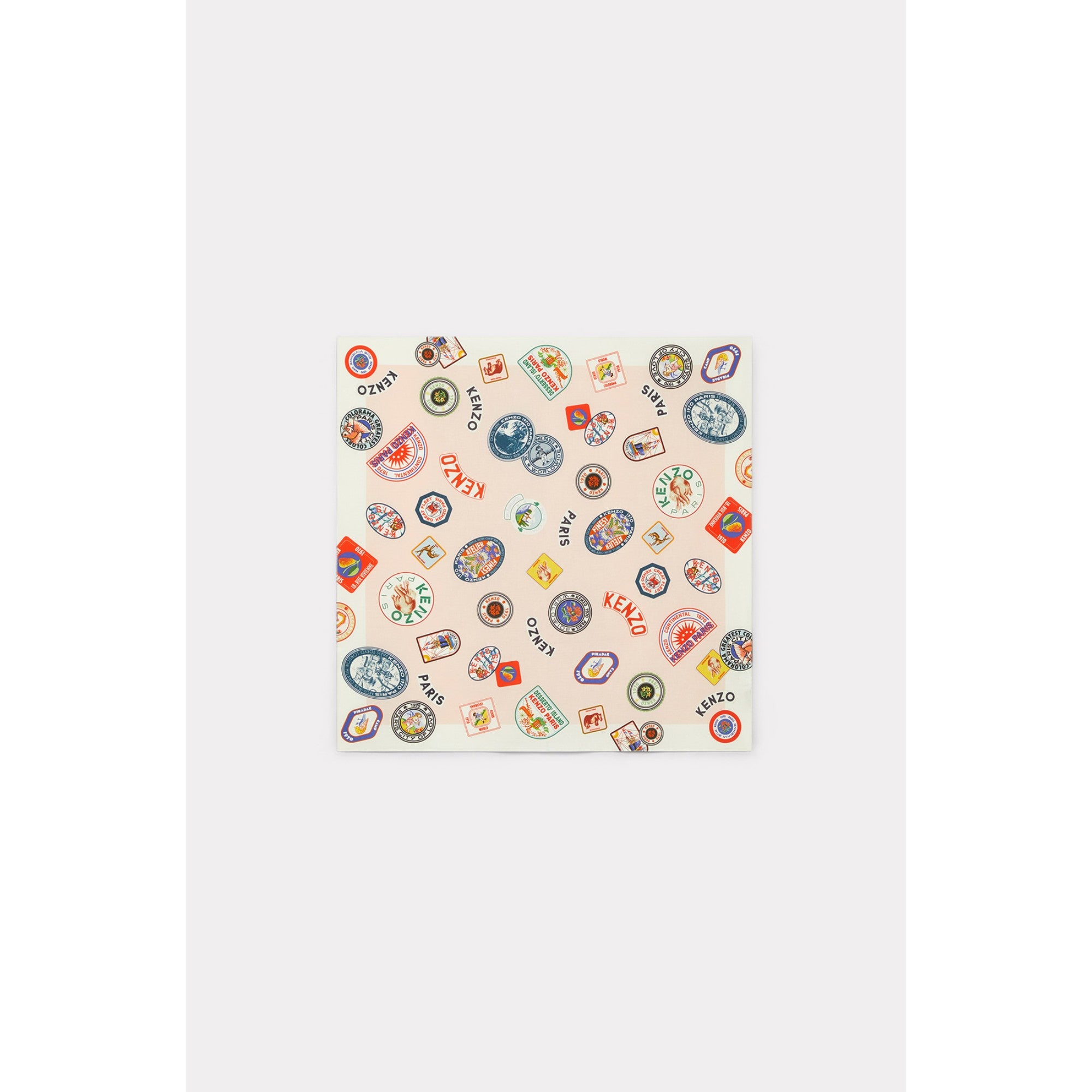 Men Bandana 70X70 - Faded Pink