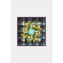 Women Square 90X90 - Aubergine