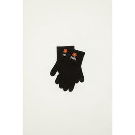 Men Short Gloves - Black