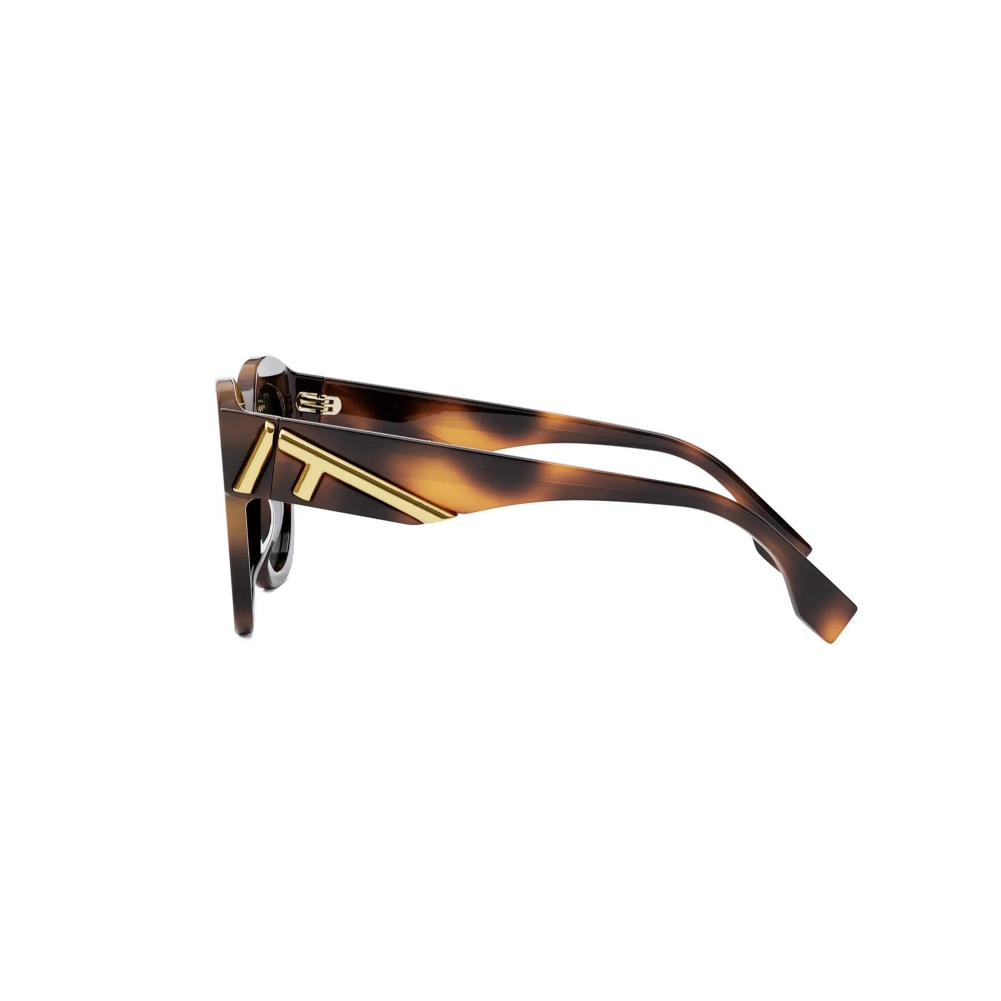 Women Fendi First - Blonde Havana / Gradient Smoke