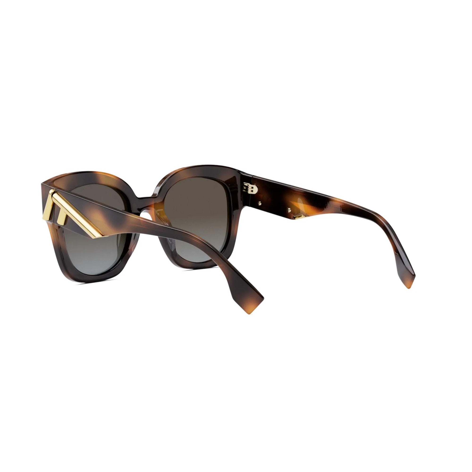 Women Fendi First - Blonde Havana / Gradient Smoke