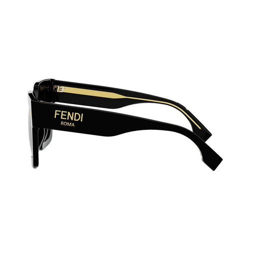 Women Fendi Roma - Shiny Black / Smoke