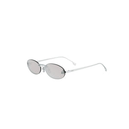 Women Fendi First Crystal - Shiny Palladium / Smoke Mirror