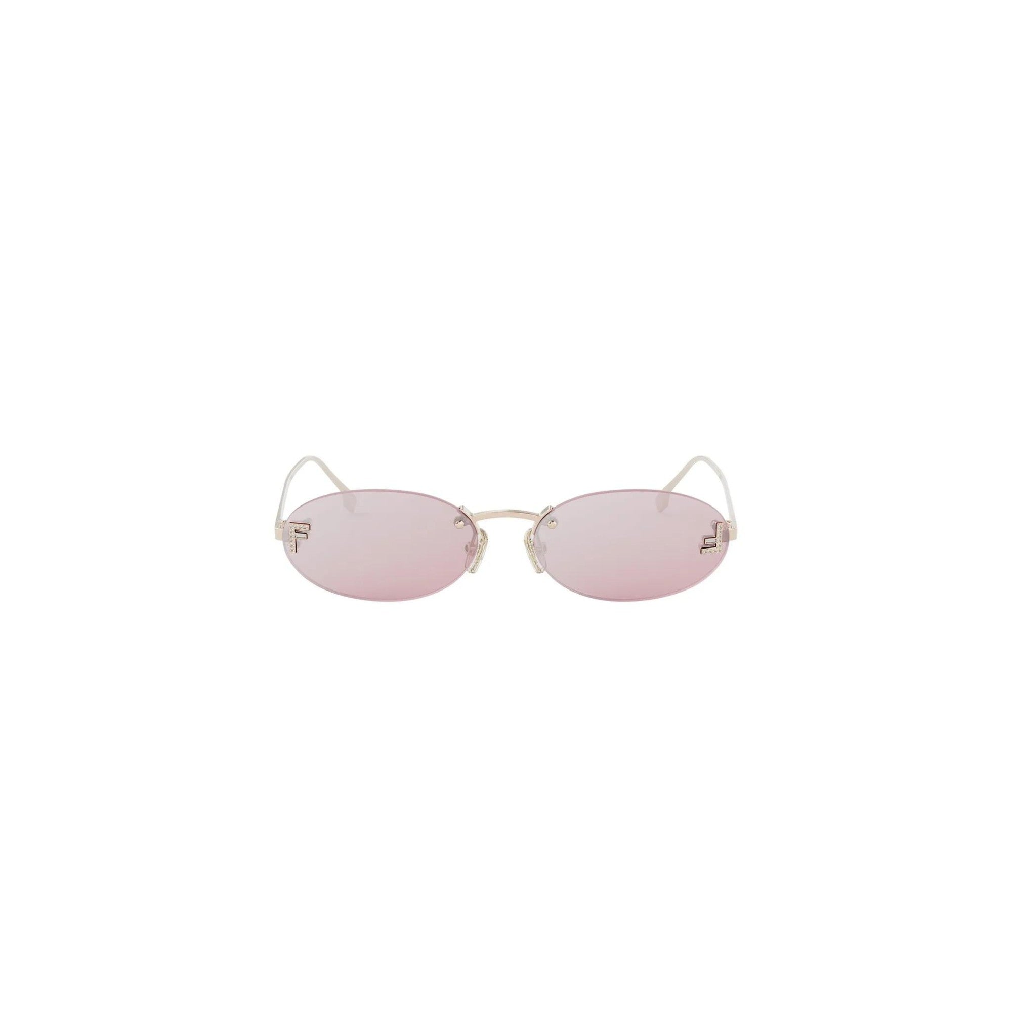 Women Fendi First Crystal - Shiny Rose Gold / Gradient