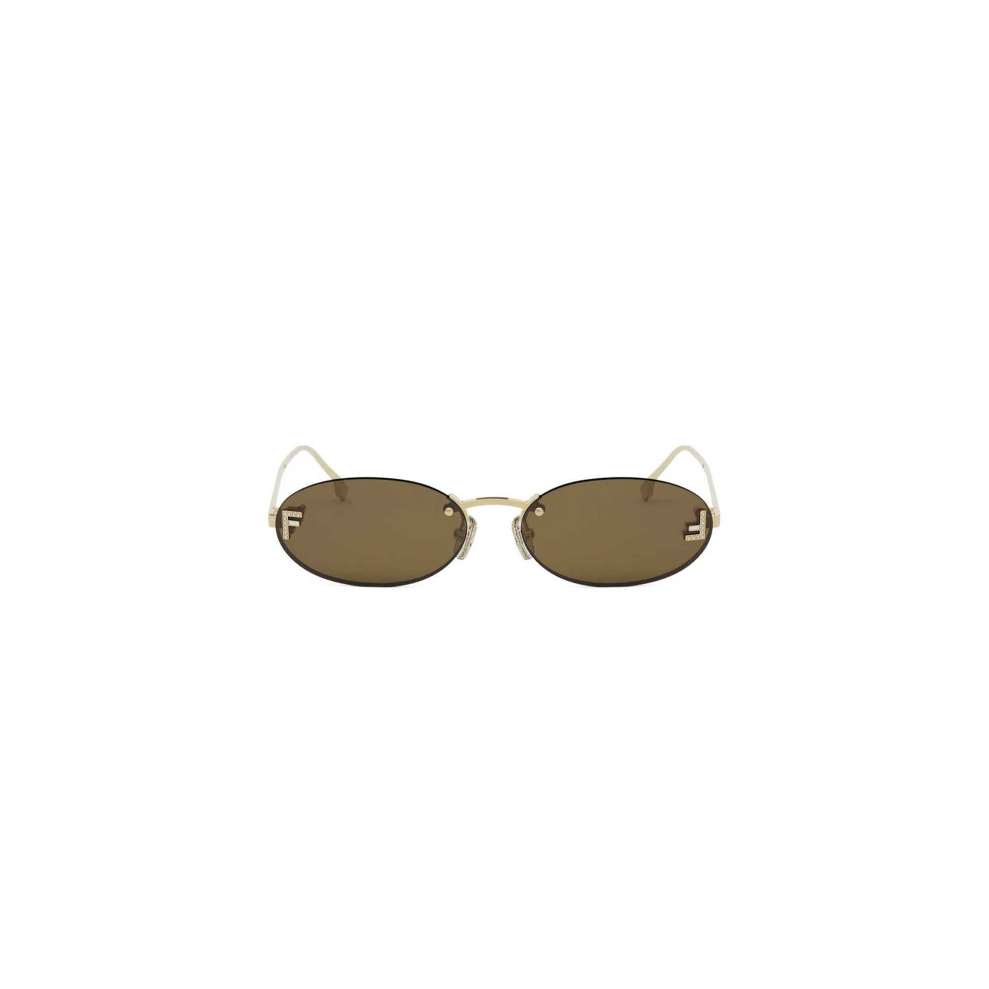 Women Fendi First Crystal - Shiny Endura Gold / Roviex