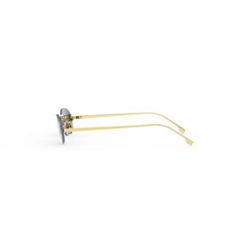Women Fendi First Crystal - Shiny Endura Gold / Blue