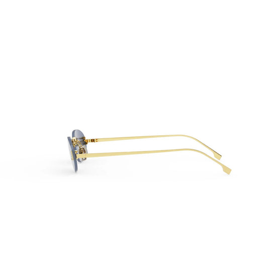 Women Fendi First Crystal - Shiny Endura Gold / Blue