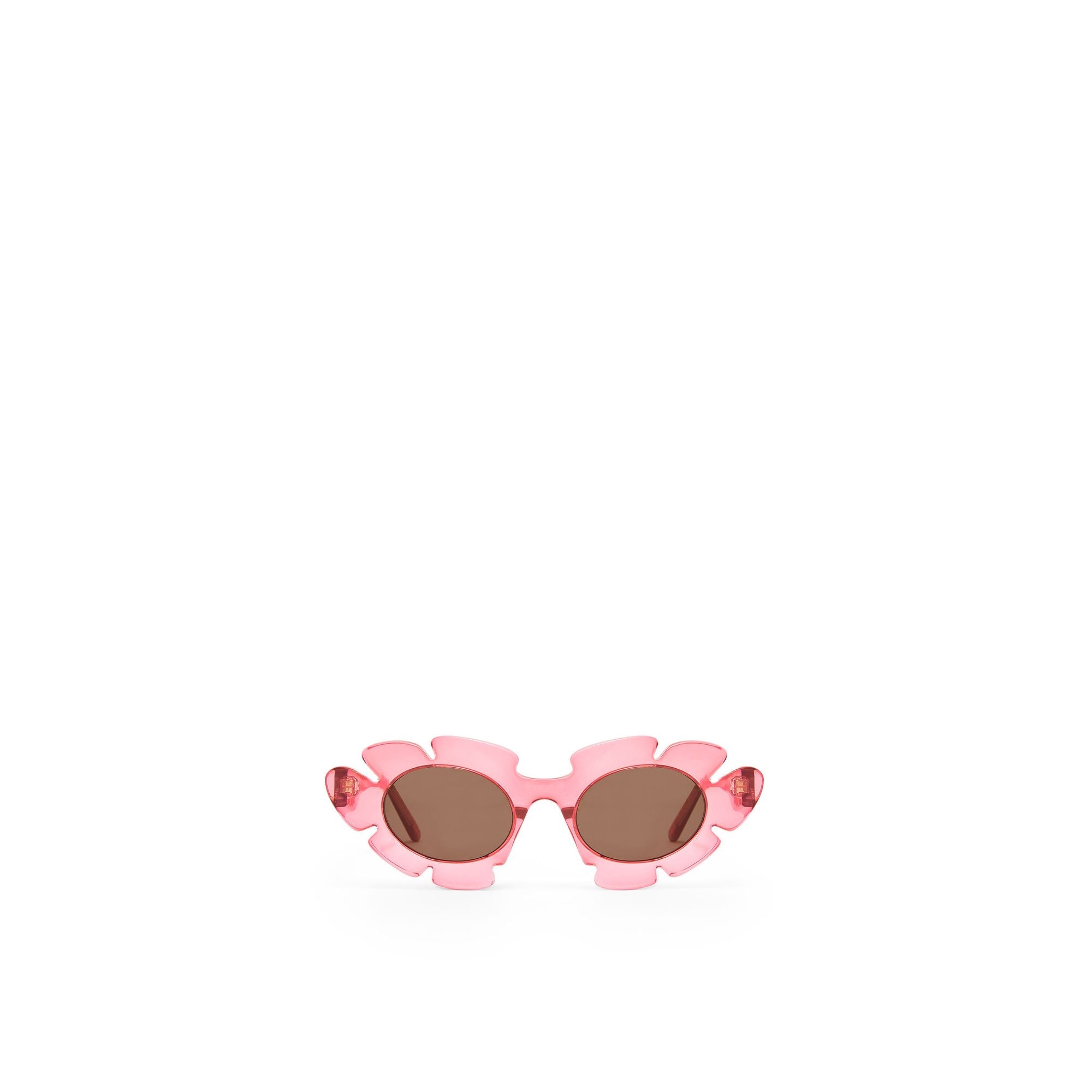 Women Flower Sunglasses - Coral Pink