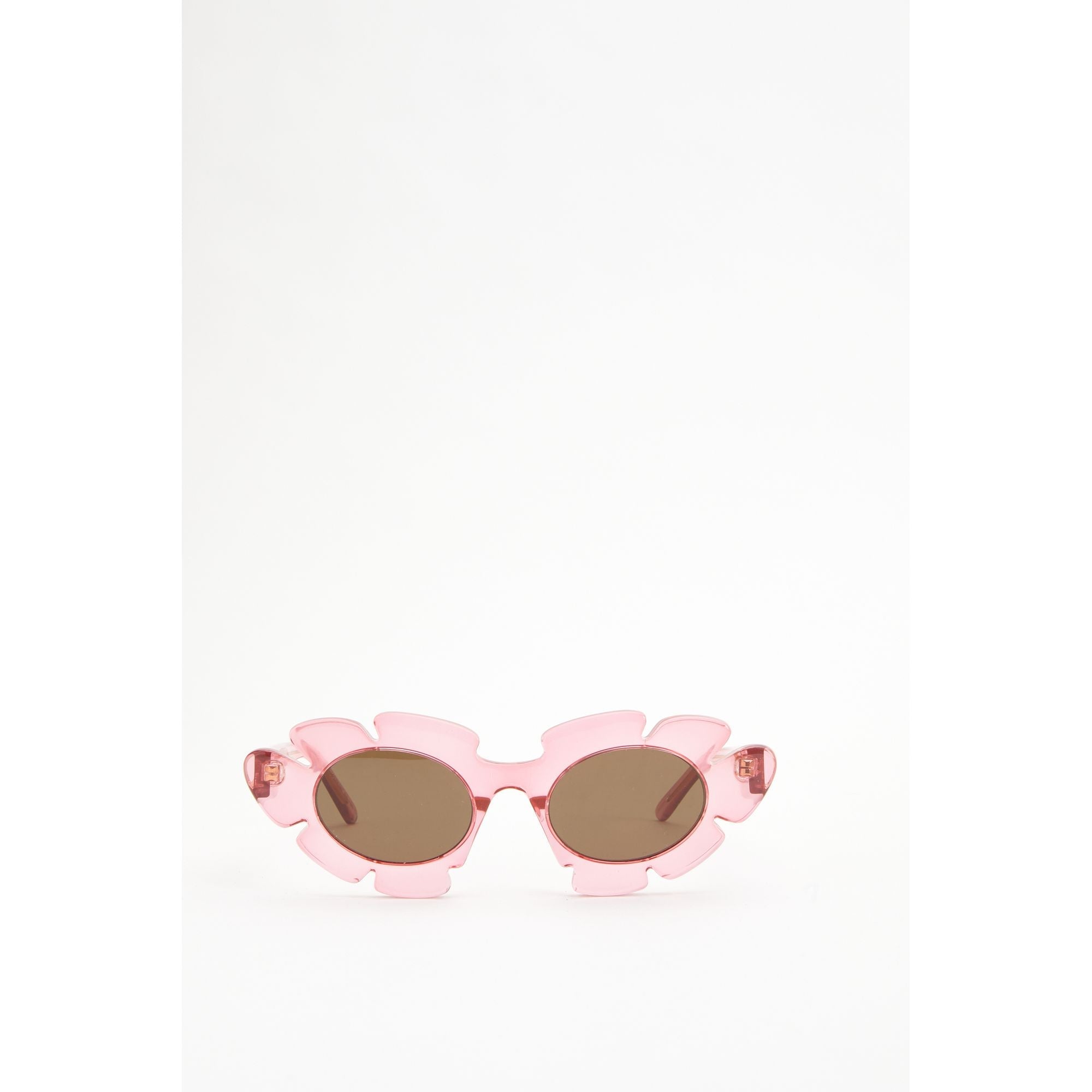 Women Flower Sunglasses - Coral Pink