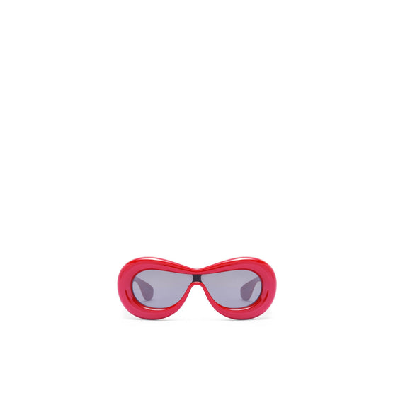 Women Inflated Mask Sunglasses - Lipstick