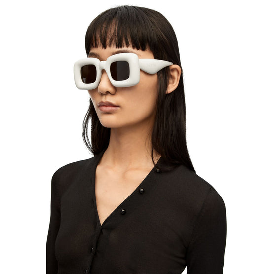 Women Inflated Rectangular - Grey