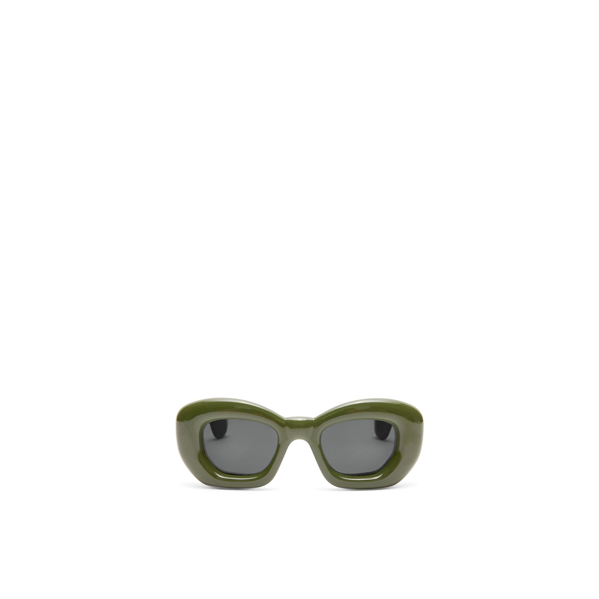 Women Inflated Butterfly - Dark Green