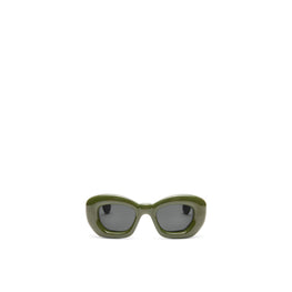 Women Inflated Butterfly - Dark Green
